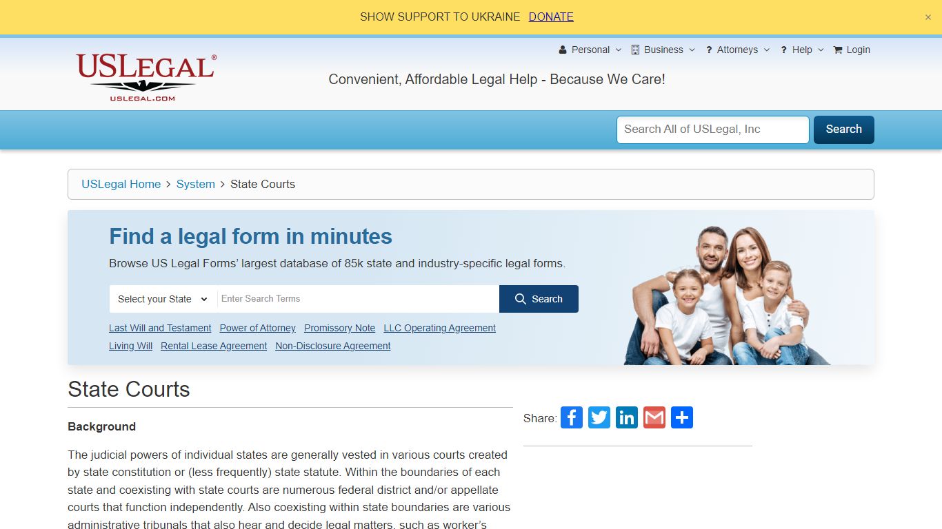 State Courts – System - USLegal